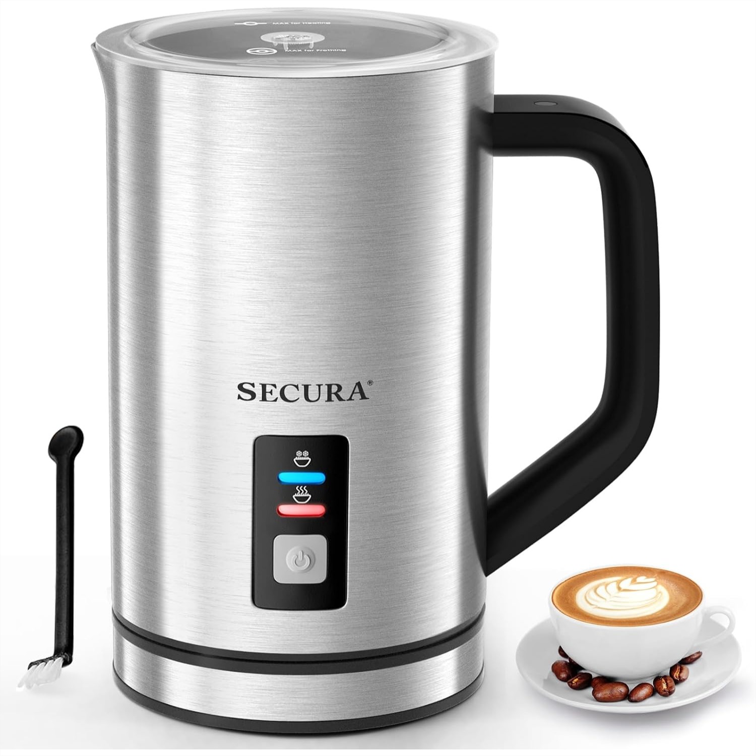 Milk Frother Automatic - Espumador de Leche Eléctrico de Acero
