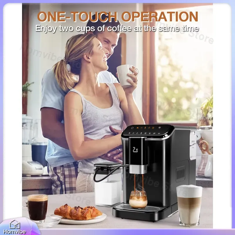 Milk Frother Automatic - Cafetera Espresso Totalmente Automática de 20