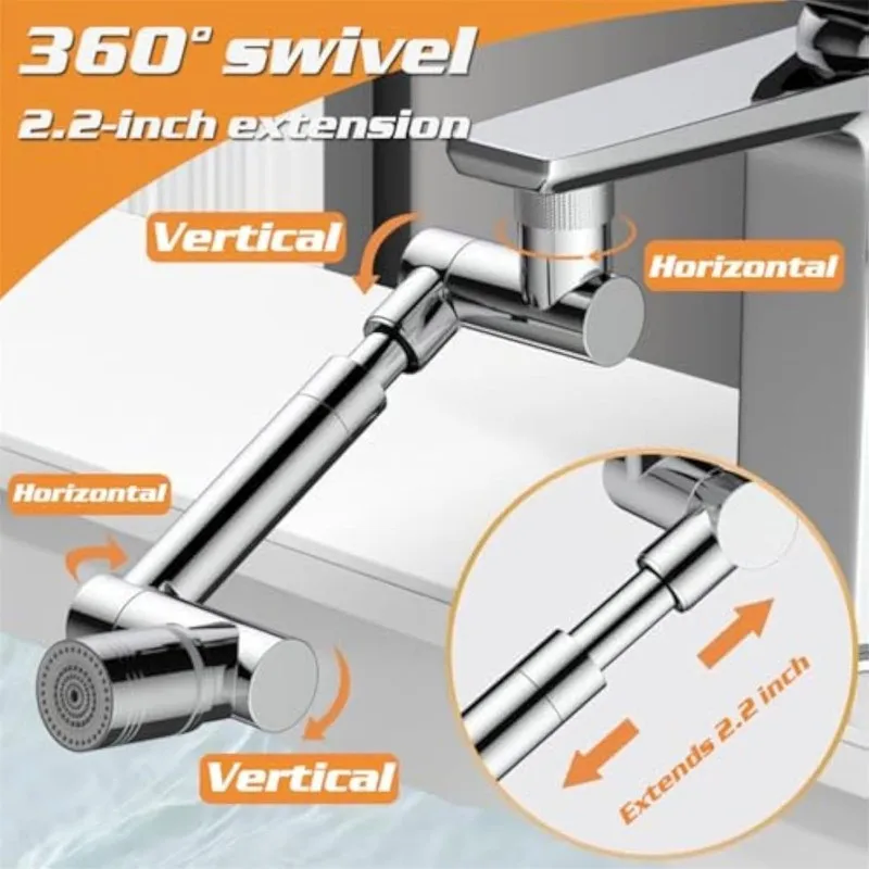 Kitchen Appliances Bundle - 1440 Aireador de grifo metálico escalable