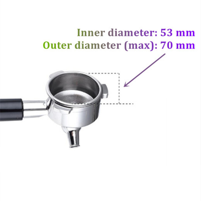 Breville Espresso Barista Touch - Cabezal de portafiltro de doble salida