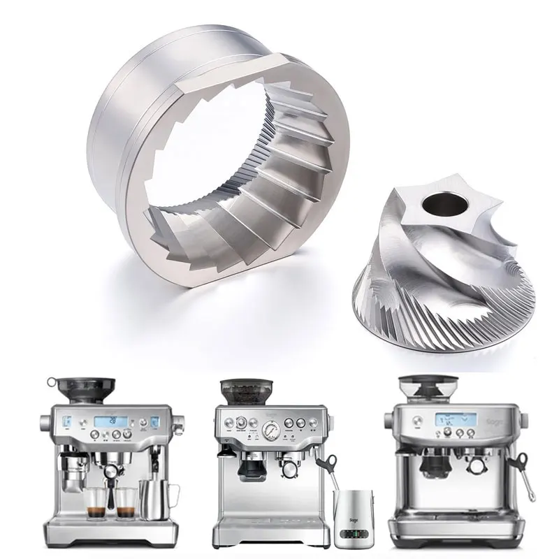 Muelas Cónicas Superiores e In - Breville Espresso Barista Touch reseña y precio