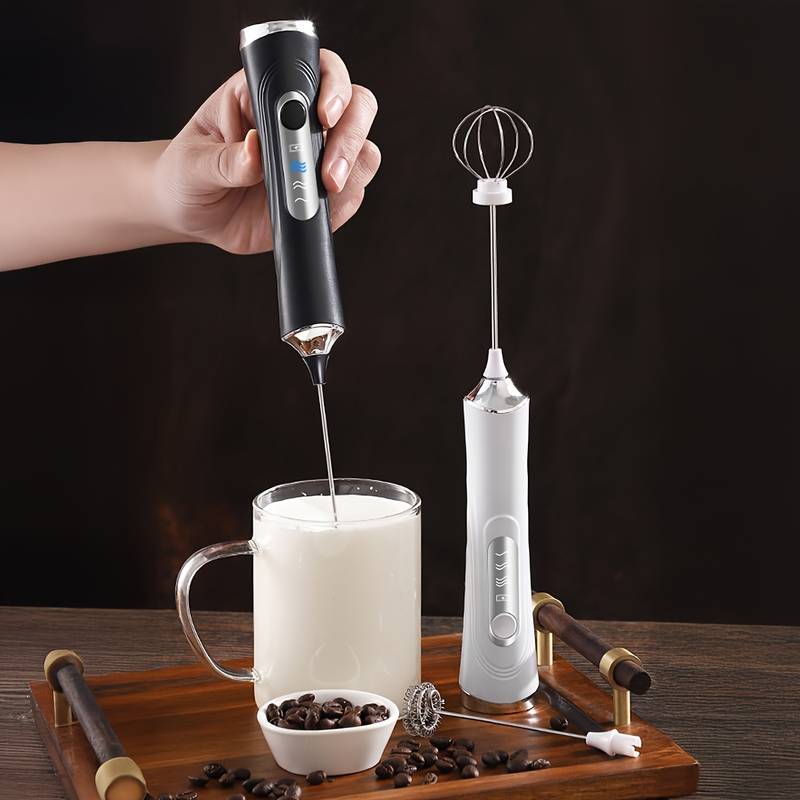 Espumador de Leche Eléctrico + - Milk Frother Automatic reseña y precio