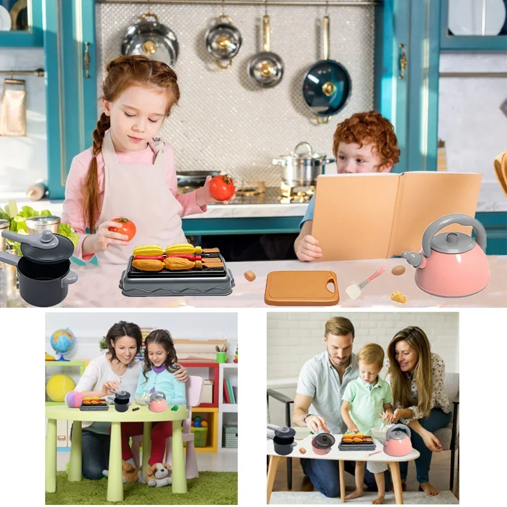 Juego de juguetes de cocina pa - Kitchen Appliances Kids reseña y precio