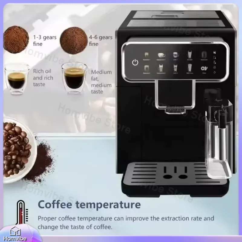 Cafetera Espresso 6 en 1 con E - Milk Frother Automatic reseña y precio