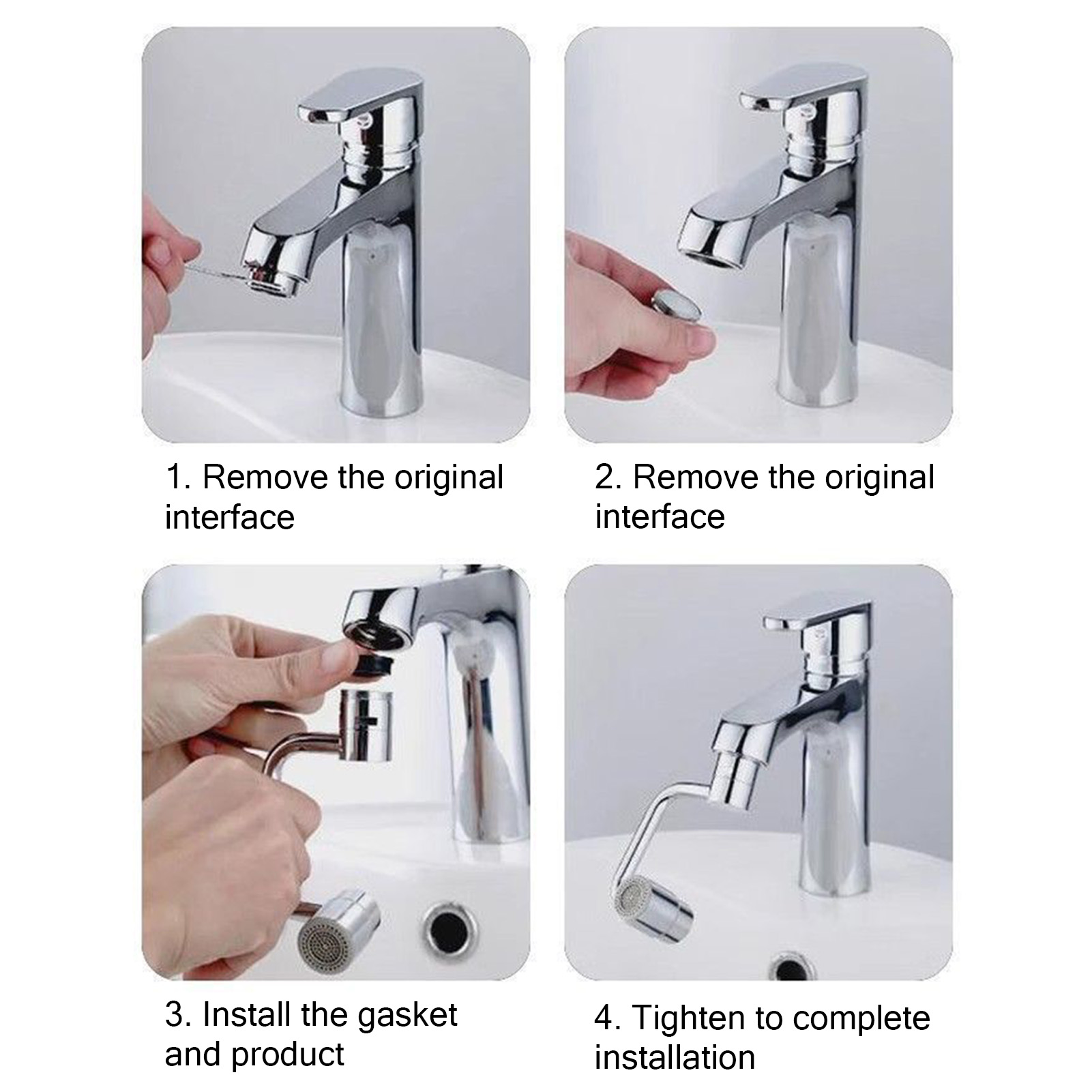 Extensor de grifo giratorio Fl - Kitchen Appliances Bundle reseña y precio