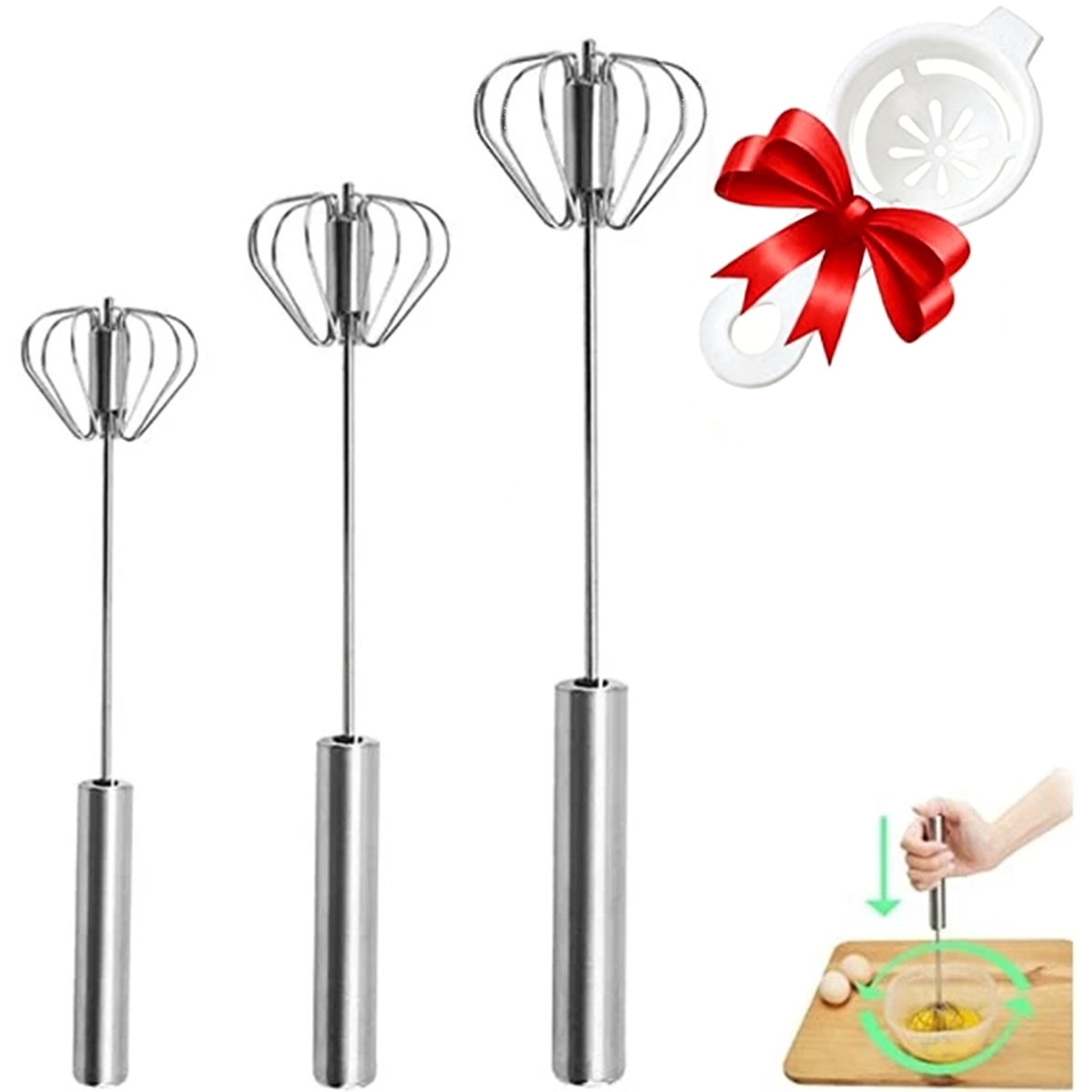 Batidor de huevos de acero ino - Kitchen Appliances For Sale reseña y precio